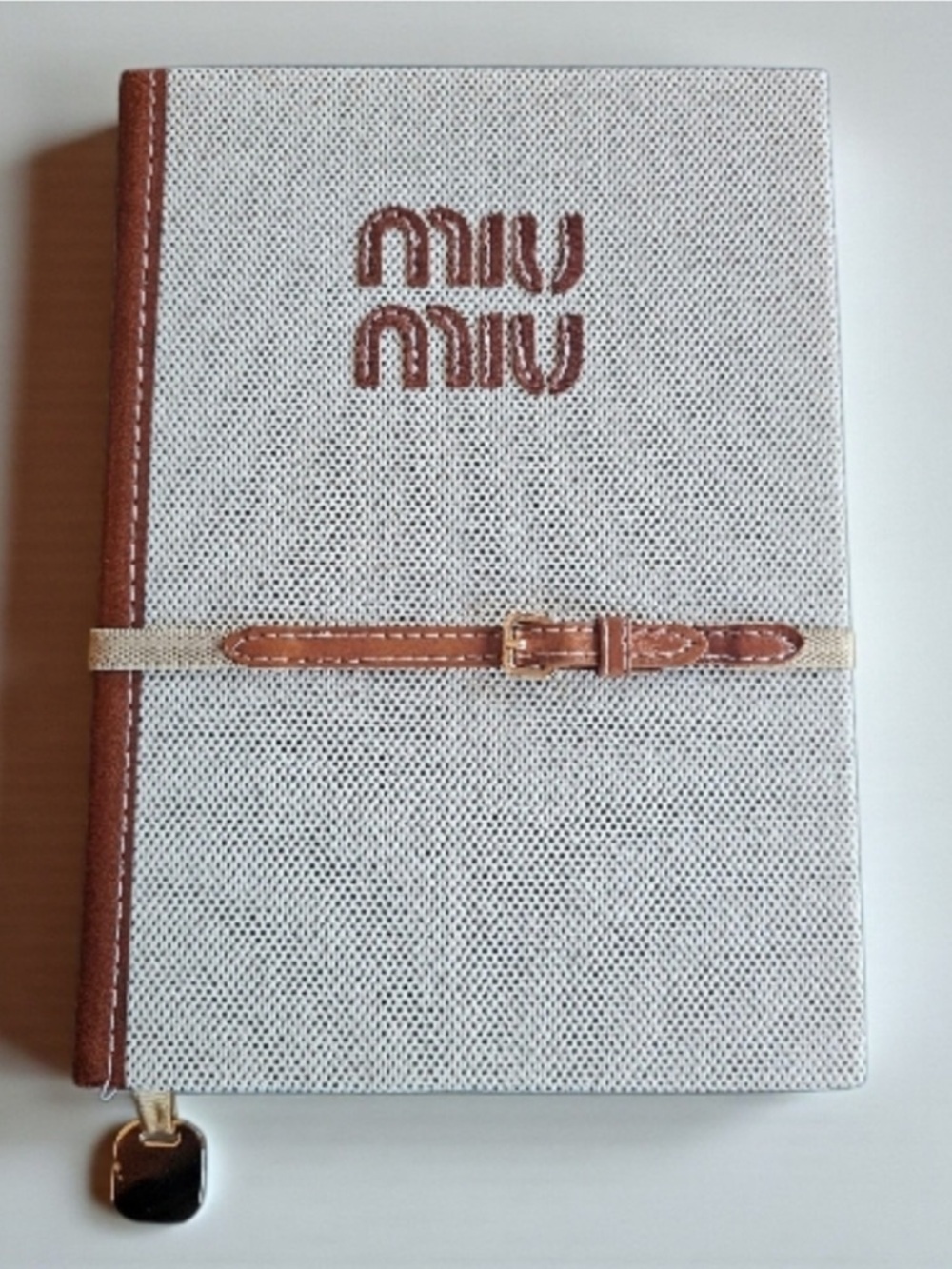 MIU MIU lined Notebook New GWP